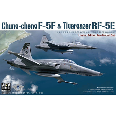 AFV AR48S11 1/48 Chung-Cheng F-5F and Tigergazer RF-5E Two Model set